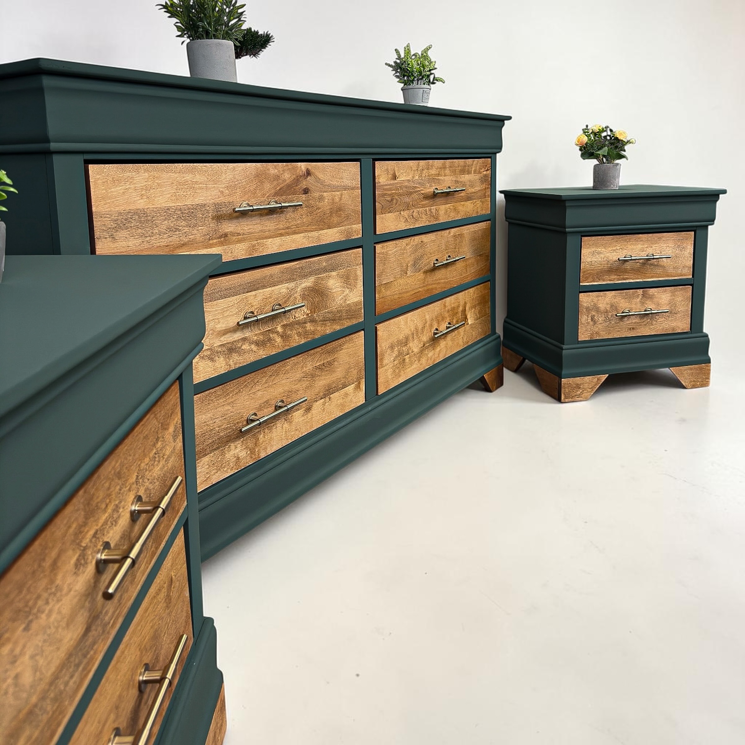 Refinished dresser style direction